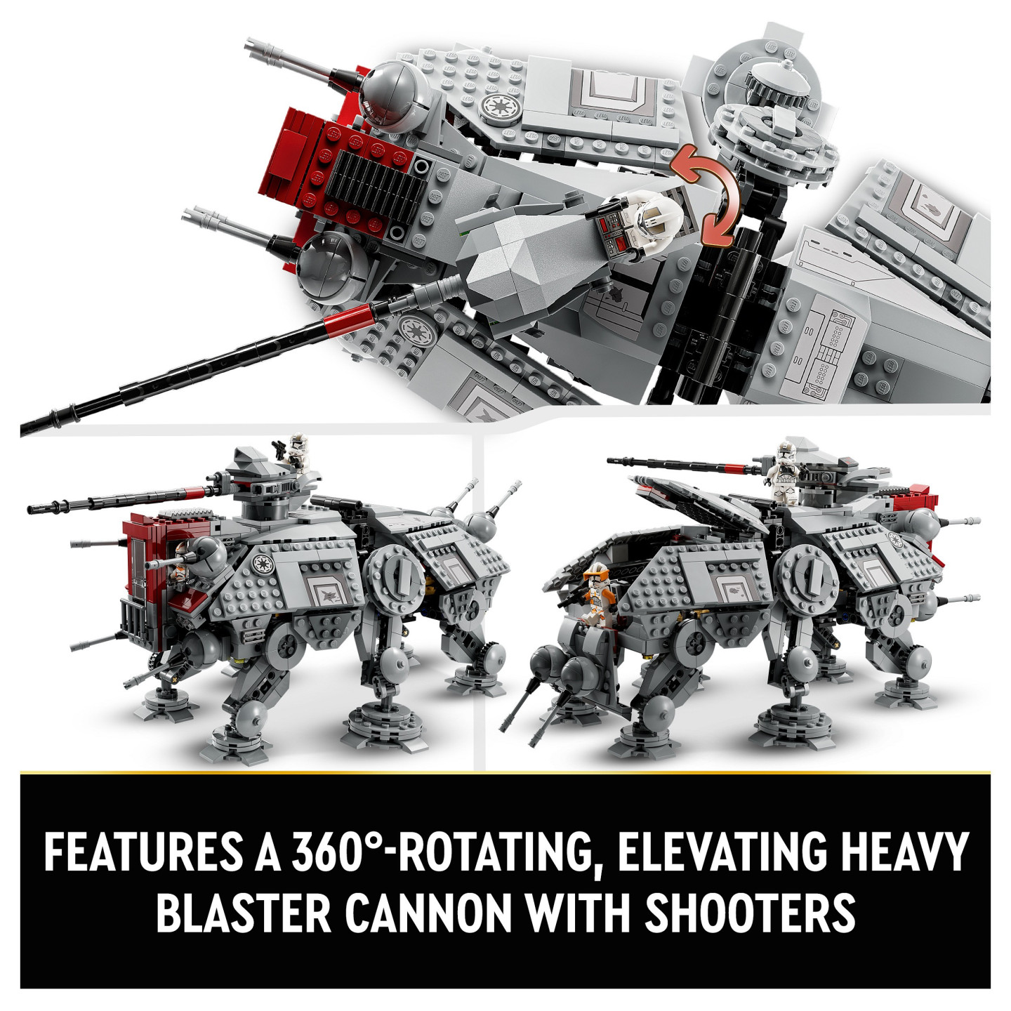 LEGO Star Wars AT-TE Walker 75337 — Buy in Cyprus with Fast Delivery