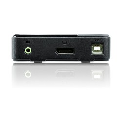 KVM Desktop Switch 2-Port USB 4K DisplayPort 1.2 KVM Switch (KVM cables included) ATEN — Buy in Cyprus with Fast Delivery