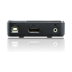 KVM Desktop Switch 2-Port USB 4K DisplayPort 1.2 KVM Switch (KVM cables included) ATEN — Buy in Cyprus with Fast Delivery