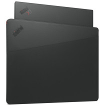 Lenovo ThinkPad Professional Sleeve - 4X41L51716 - 14-inch, Black, Faux Leather, Magnetic Closure