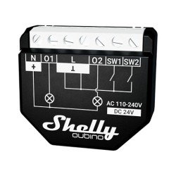Shelly Relais 'Wave 2PM' max. 16A 2 Kanäle Unterputz Messfunktion — Buy in Cyprus with Fast Delivery