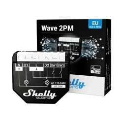 Shelly Relais 'Wave 2PM' max. 16A 2 Kanäle Unterputz Messfunktion — Buy in Cyprus with Fast Delivery