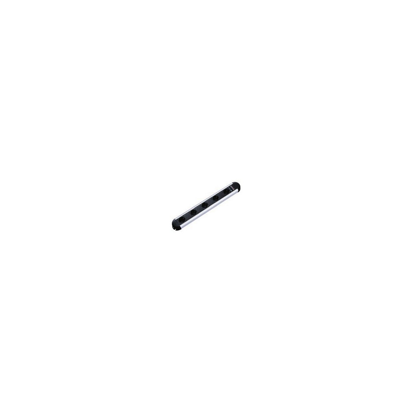 BACHMANN PRIMO Steckdosenleiste 5x Schutzkontakt Aluminium Dosenabstand 85mm 1.75m — Buy in Cyprus with Fast Delivery