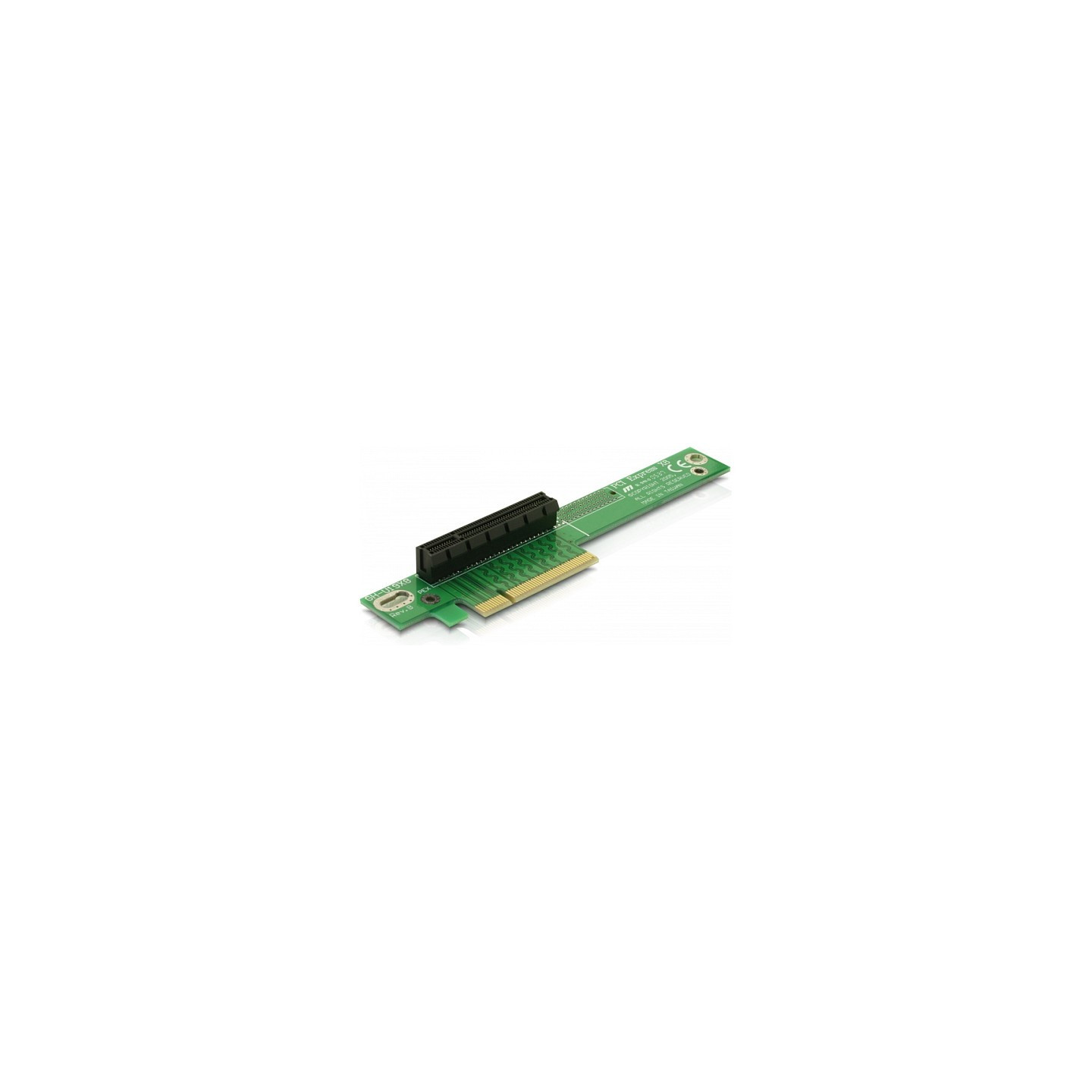 Riser Karte PCI Express x8 to x8 90° links gewinkelt — Buy in Cyprus with Fast Delivery