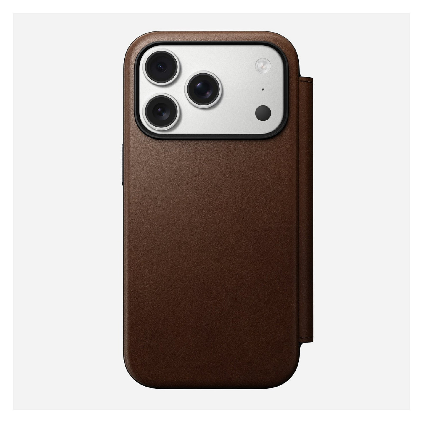 Nomad Modern Leather Folio iPhone 17 Pro Brown — Buy in Cyprus with Fast Delivery