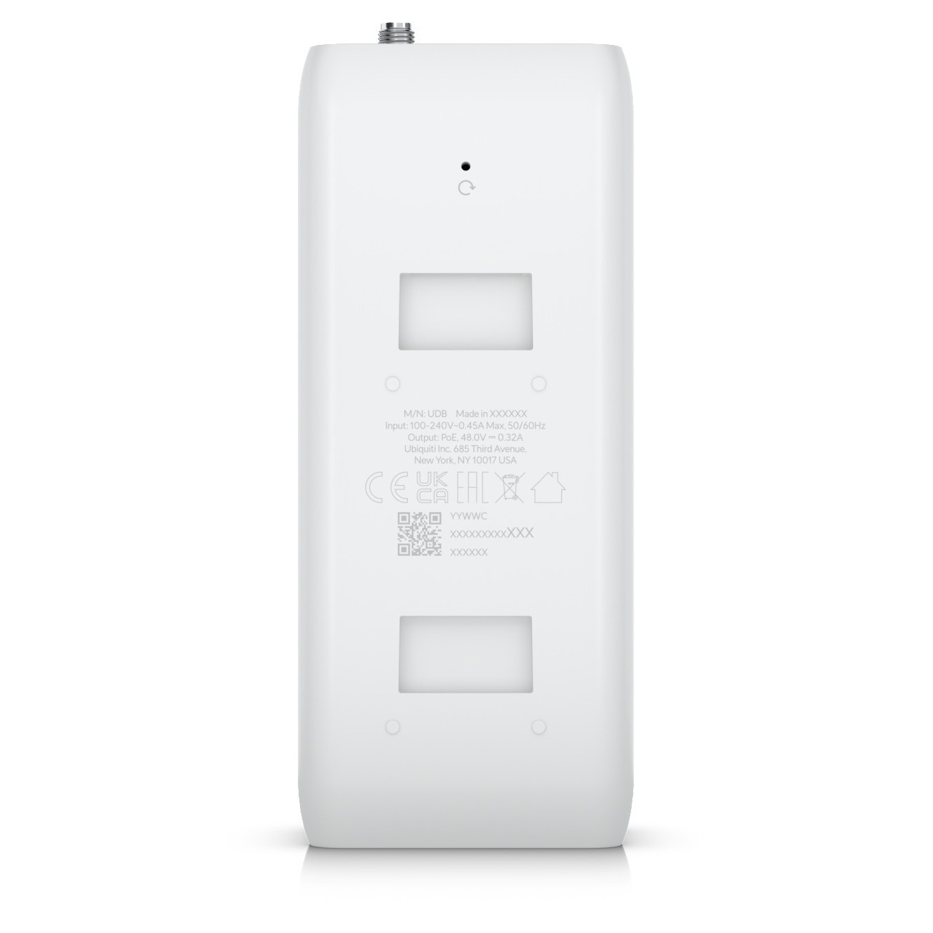 Ubiquiti UDB Wireless Bridge - UDB - 5 GHz Single-Band Wi-Fi 5 (802.11ac) - White, Gigabit Ethernet