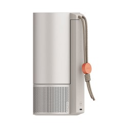 (1920x1080) XGIMI MoGo 3 Pro DLP-Projektor LED tragbar 450-Lumen USB-C Micro-HDMI WI-FI Bluetooth FullHD Silber