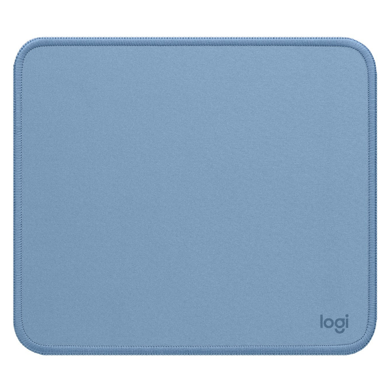 Logitech Desk Mat Studio Series - Blue/Grey Monochrome, Recycled Fabric, Non-Slip, 230x200mm