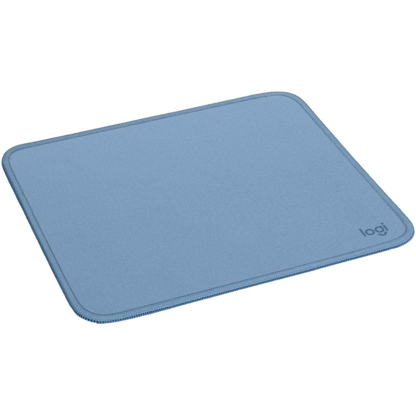 Logitech Desk Mat Studio Series - Blue/Grey Monochrome, Recycled Fabric, Non-Slip, 230x200mm