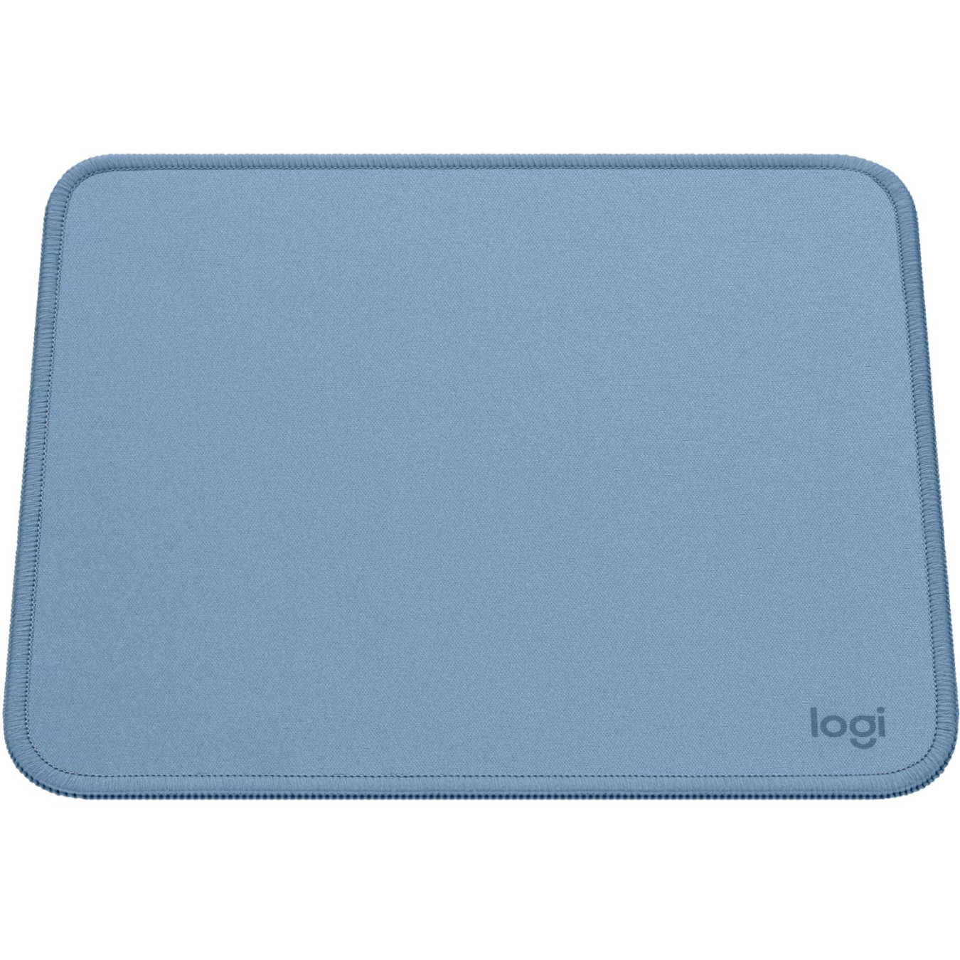 Logitech Desk Mat Studio Series - Blue/Grey Monochrome, Recycled Fabric, Non-Slip, 230x200mm