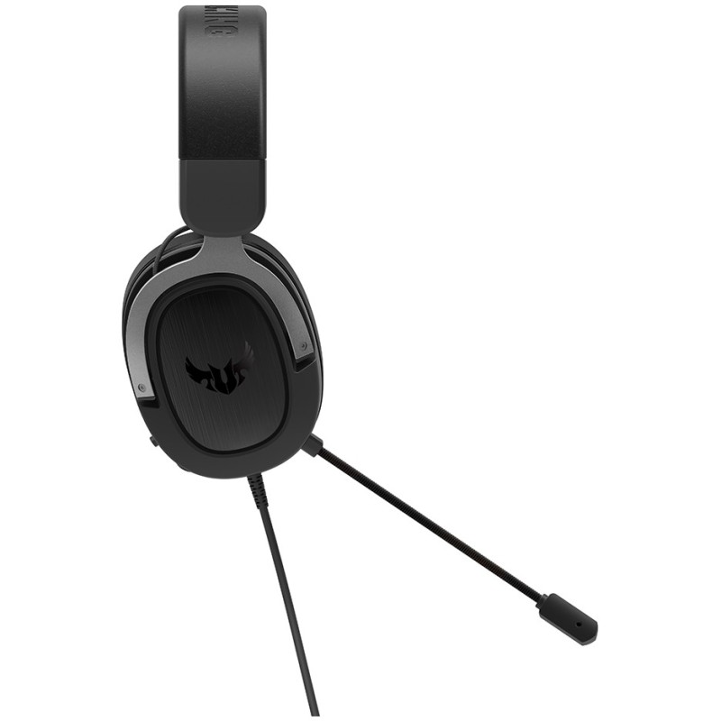 Buy ASUS TUF Gaming H3 - Gun Metal (Black/Grey) - Wired 3.5mm, 50mm Drivers, Vir... in Cyprus, Nicosia, Limassol, Larnaka, Pafos