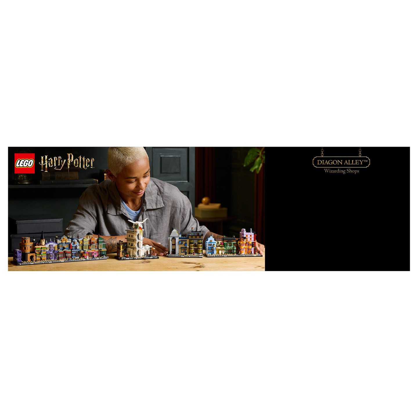 LEGO Harry Potter Die Zauberläden der Winkelgasse 76444 — Buy in Cyprus with Fast Delivery