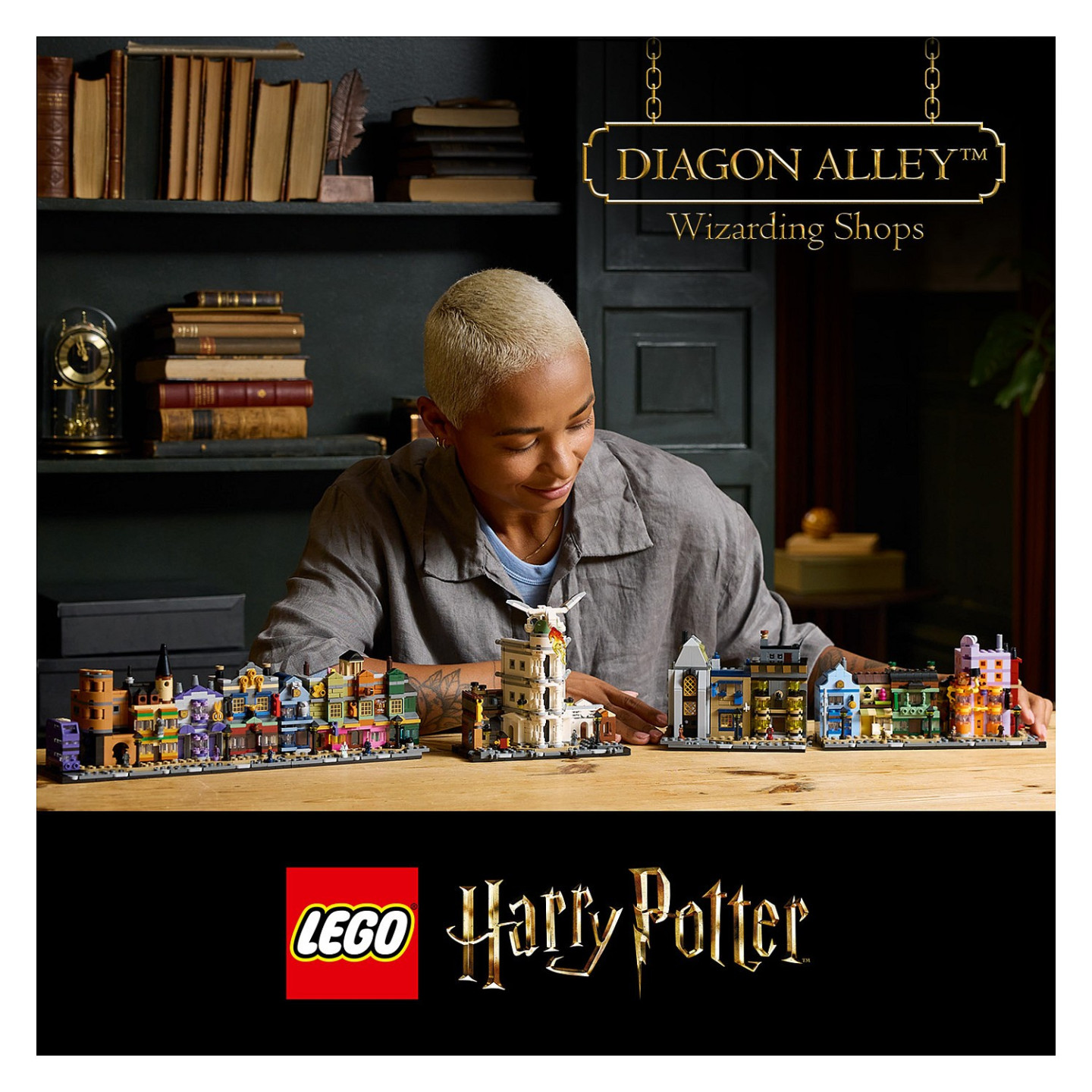 LEGO Harry Potter Die Zauberläden der Winkelgasse 76444 — Buy in Cyprus with Fast Delivery