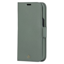 dbramante1928 New York - Flip-Hlle fr Mobiltelefon - abnehmbare Magnetrckseite - Saffianleder - Green Bay - fr Apple