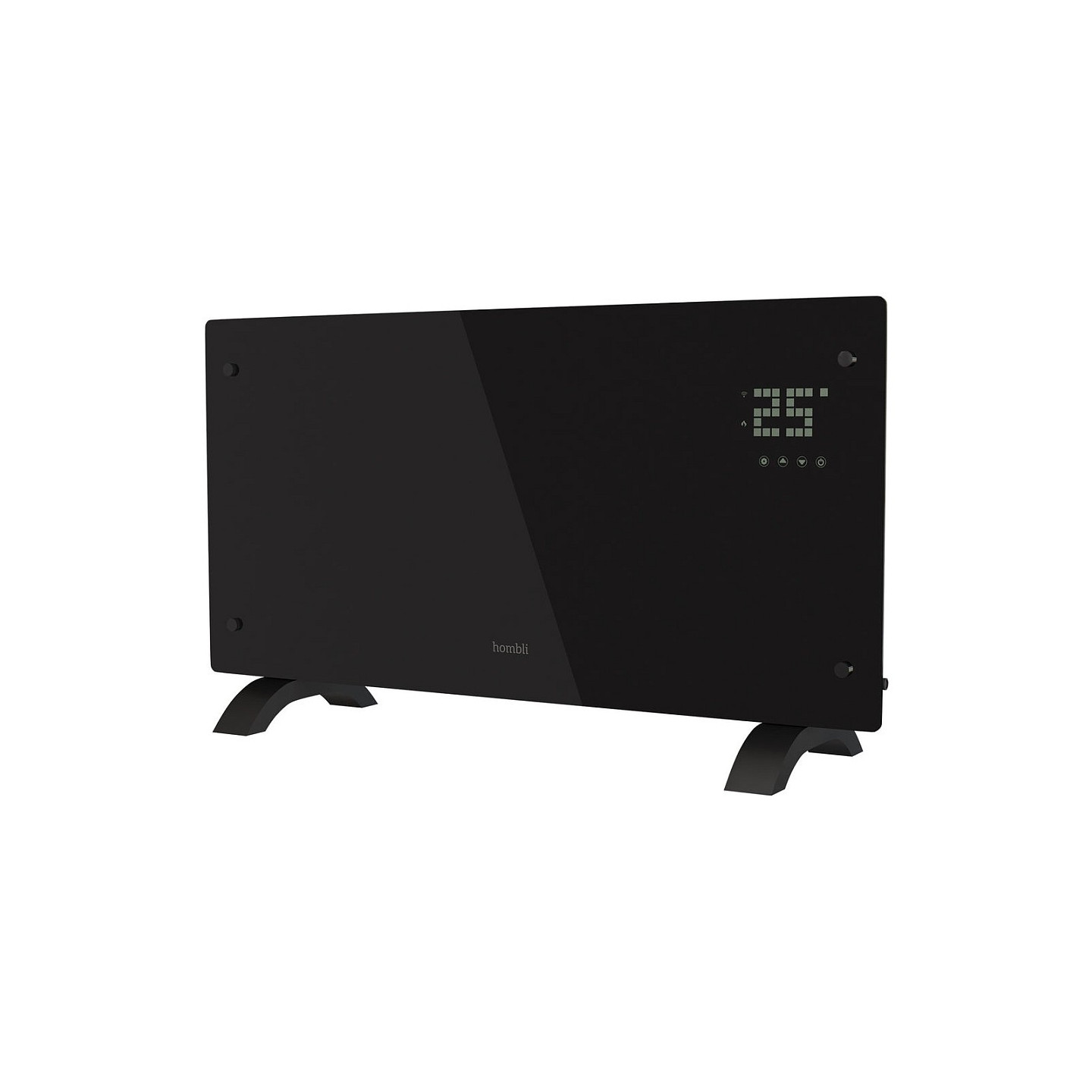Hombli Glass Convection Heater 2000W schwarz — Buy in Cyprus with Fast Delivery