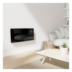 Hombli Glass Convection Heater 2000W schwarz — Buy in Cyprus with Fast Delivery