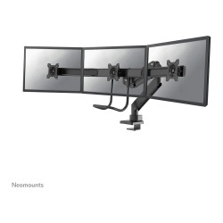 Neomounts NM-D775DX3BLACK Tischhalterung mit Tischhalterungsgriff für drei Flachbildschirme bis 27' (68.6 cm)