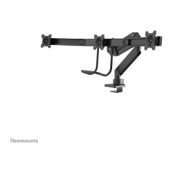 Neomounts NM-D775DX3BLACK Tischhalterung mit Tischhalterungsgriff für drei Flachbildschirme bis 27' (68.6 cm)
