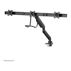 Neomounts NM-D775DX3BLACK Tischhalterung mit Tischhalterungsgriff für drei Flachbildschirme bis 27' (68.6 cm)