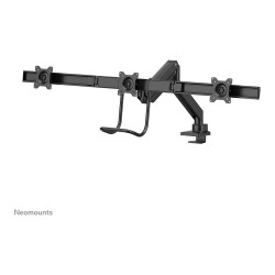 Neomounts NM-D775DX3BLACK Tischhalterung mit Tischhalterungsgriff für drei Flachbildschirme bis 27' (68.6 cm)