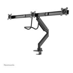Neomounts NM-D775DX3BLACK Tischhalterung mit Tischhalterungsgriff für drei Flachbildschirme bis 27' (68.6 cm)