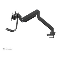 Neomounts NM-D775DX3BLACK Tischhalterung mit Tischhalterungsgriff für drei Flachbildschirme bis 27' (68.6 cm)