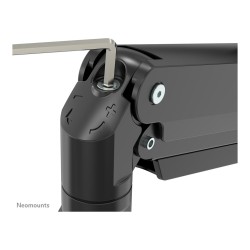 Neomounts NM-D775DX3BLACK Tischhalterung mit Tischhalterungsgriff für drei Flachbildschirme bis 27' (68.6 cm)