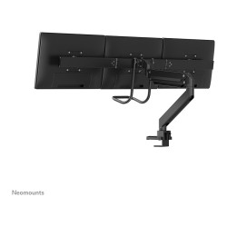 Neomounts NM-D775DX3BLACK Tischhalterung mit Tischhalterungsgriff für drei Flachbildschirme bis 27' (68.6 cm)