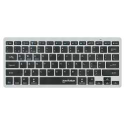 MANHATTAN Slim Funktastatur anthrazit Bluetooth 3.0 2.4GHz — Buy in Cyprus with Fast Delivery