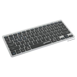 MANHATTAN Slim Funktastatur anthrazit Bluetooth 3.0 2.4GHz — Buy in Cyprus with Fast Delivery