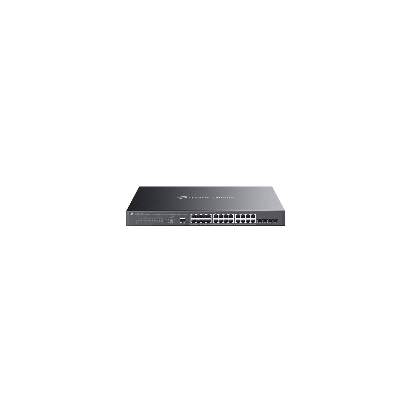 TP-Link Omada Switch - SG3428XMPP - 24x Gigabit PoE L2+, 4x SFP+, Rackmount 1U, Black — Buy in Cyprus with Fast Delivery