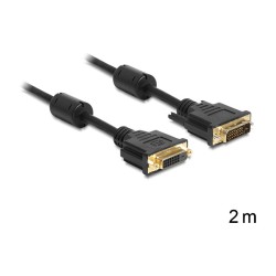 DVI-D (24+1) ST-BU 2m DeLock — Buy in Cyprus with Fast Delivery