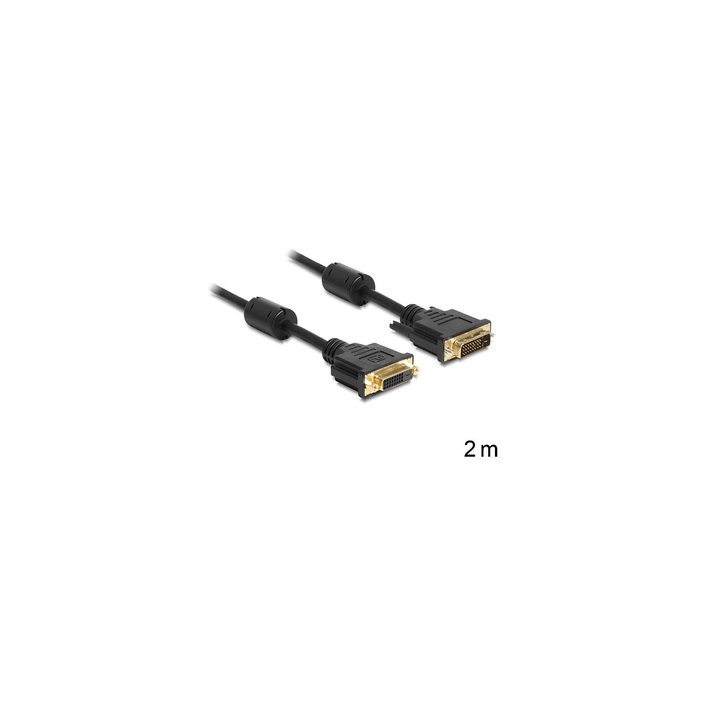 DVI-D (24+1) ST-BU 2m DeLock — Buy in Cyprus with Fast Delivery