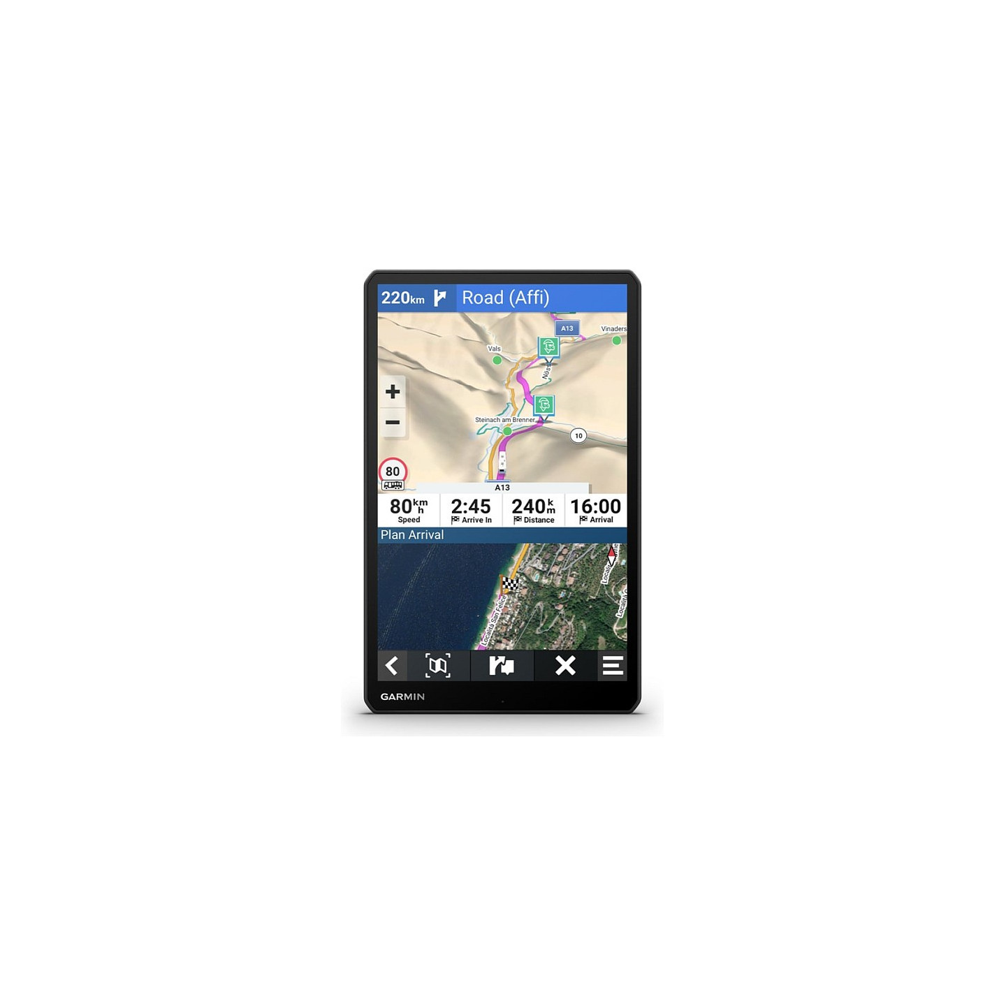 Garmin Camper 1095 MT-D EU Wohnmobil- Camper-Navi — Buy in Cyprus with Fast Delivery