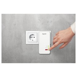 AVM FRITZ! Powerline 1260E 1200Mbit s Eingebauter Ethernet-Anschluss WLAN white 1Stück(e) Single