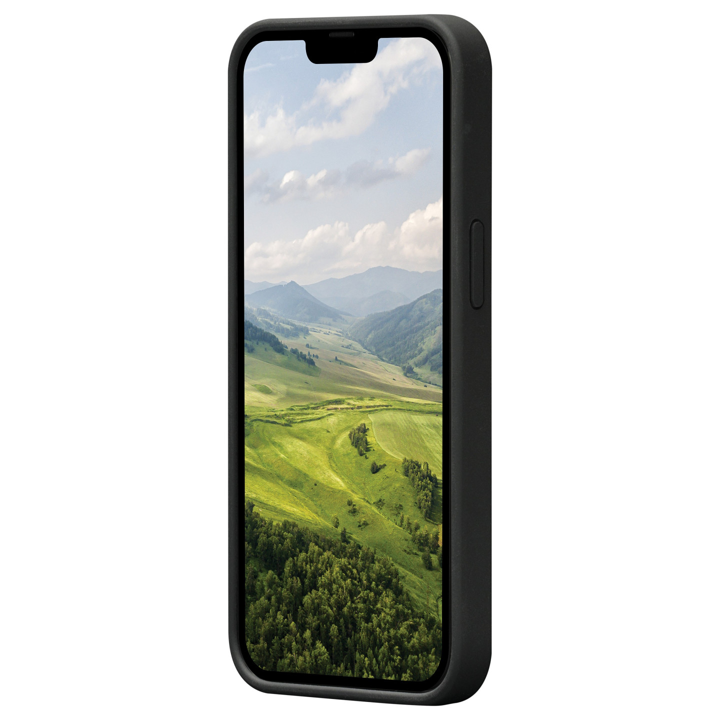 dbramante1928 Costa Rica - Hintere Abdeckung fr Mobiltelefon - Silikon - Night Black - fr Apple iPhone 14 Pro