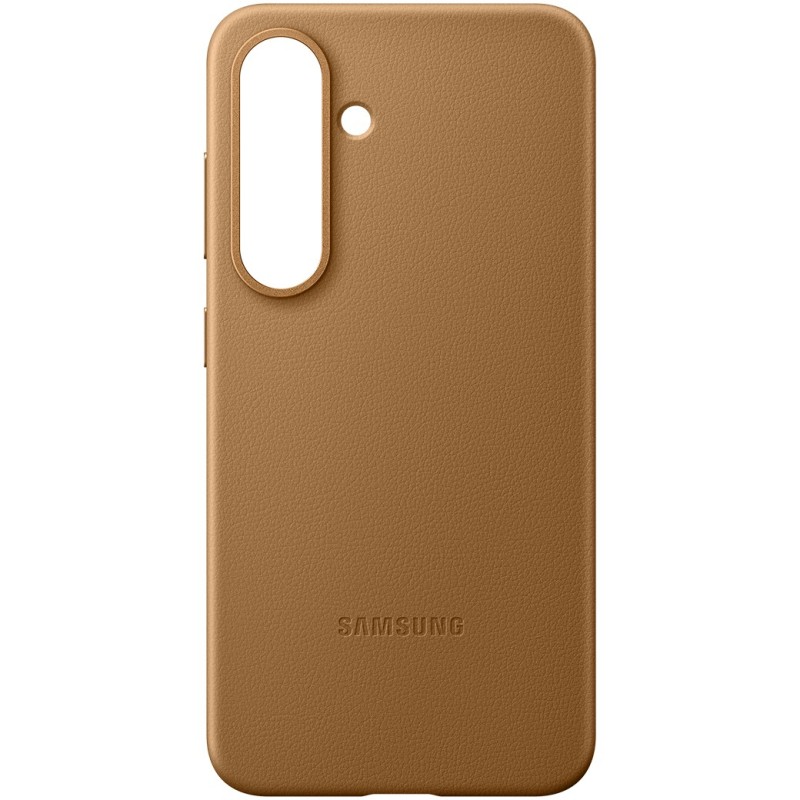 Buy Samsung Kindsuit Faux Leather Case - Galaxy S25 - Camel Brown Slim Protectiv... in Cyprus, Nicosia, Limassol, Larnaka, Pafos