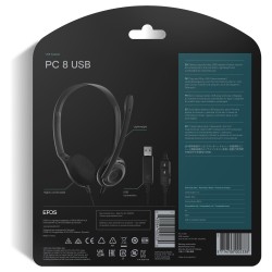 EPOS PC 8 USB Stereo Headset - 1000432 (Boxed) — Buy in Cyprus with Fast Delivery