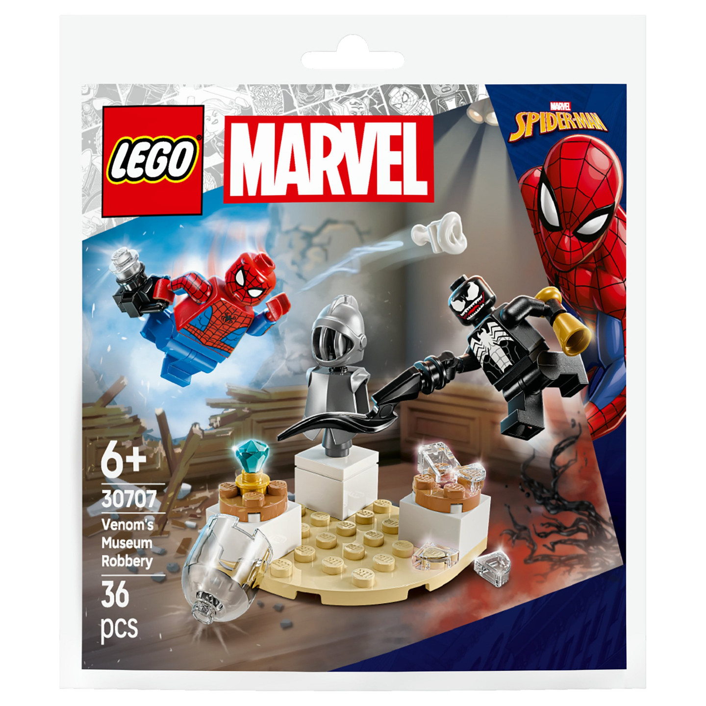 LEGO 30707 Marvel Super Heroes Venoms Museumsraub (Polybag) — Buy in Cyprus with Fast Delivery