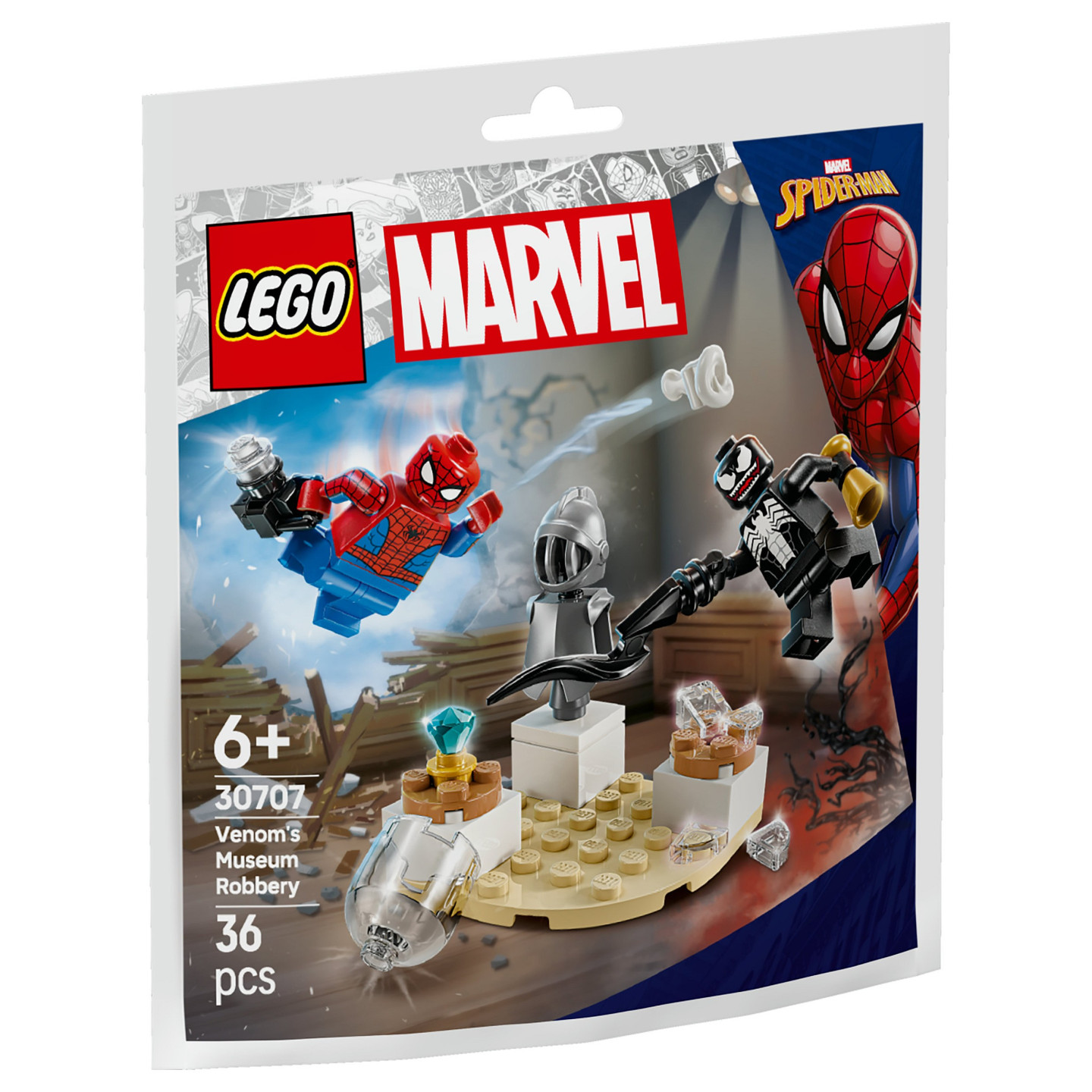 LEGO 30707 Marvel Super Heroes Venoms Museumsraub (Polybag) — Buy in Cyprus with Fast Delivery