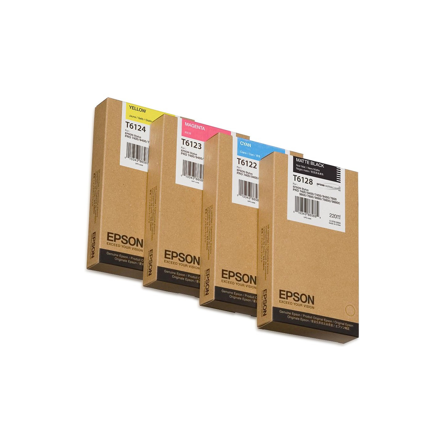 EPSON T6128 Ink Cartridge Matte Black Standard Capacity 220ml 1-pack — Buy in Cyprus with Fast Delivery