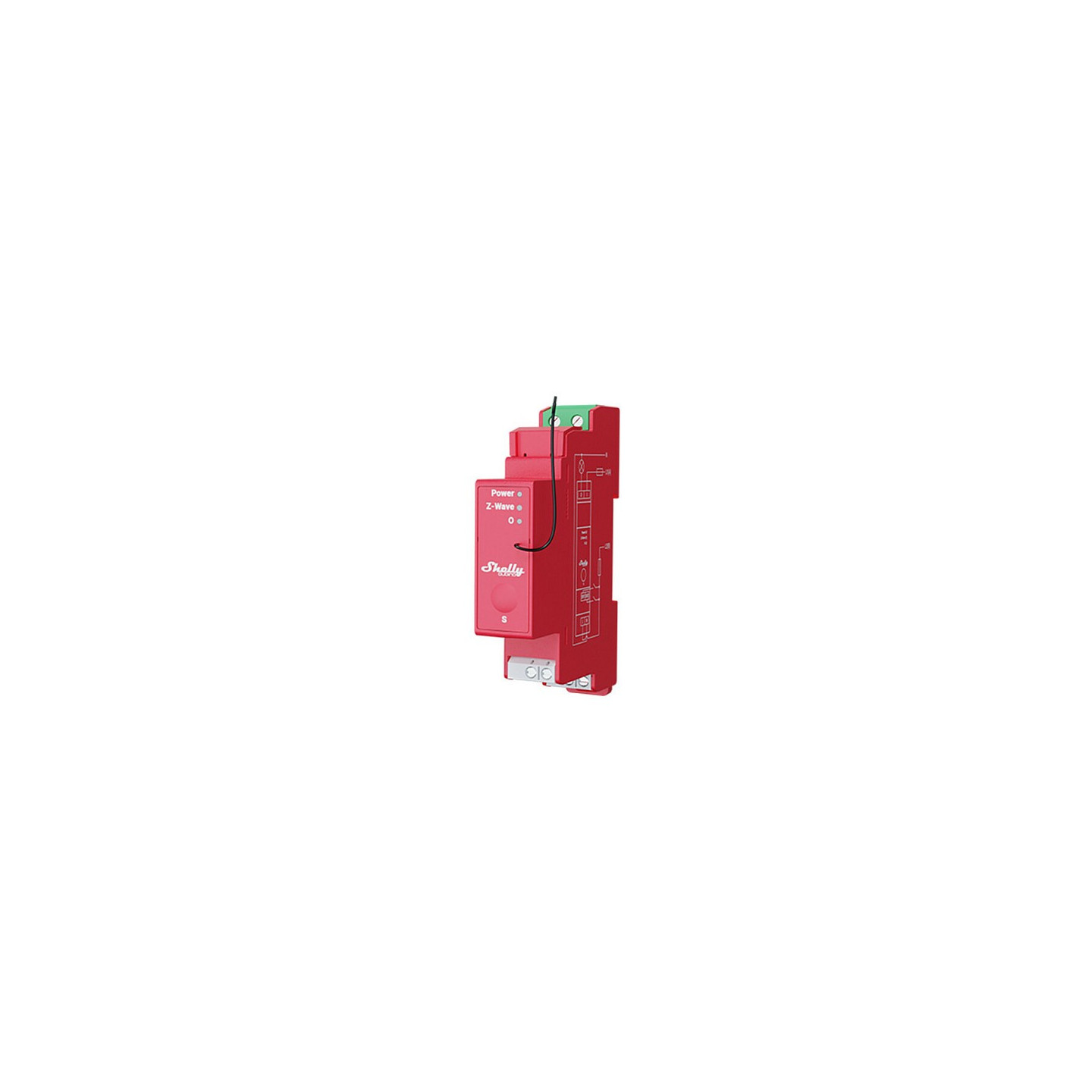 Shelly Relais 'Wave Pro 1PM' max 16A Z-Wave DIN-Rail — Buy in Cyprus with Fast Delivery