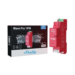 Shelly Relais 'Wave Pro 1PM' max 16A Z-Wave DIN-Rail — Buy in Cyprus with Fast Delivery
