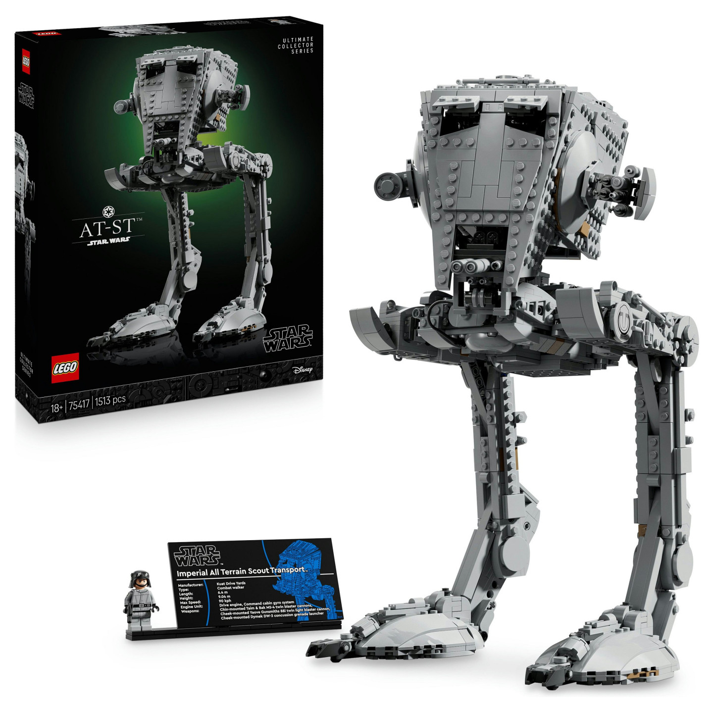 LEGO 75417 Star Wars AT-ST Kampflufer — Buy in Cyprus with Fast Delivery