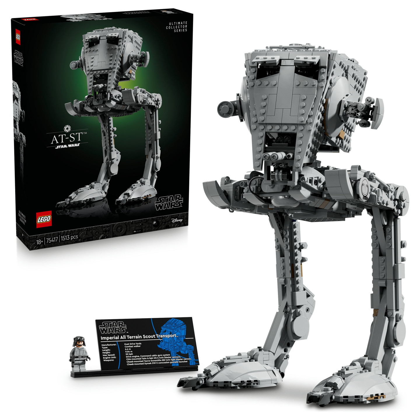 LEGO 75417 Star Wars AT-ST Kampflufer — Buy in Cyprus with Fast Delivery
