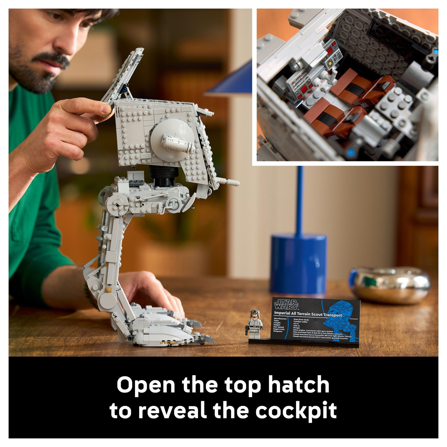 LEGO 75417 Star Wars AT-ST Kampflufer — Buy in Cyprus with Fast Delivery
