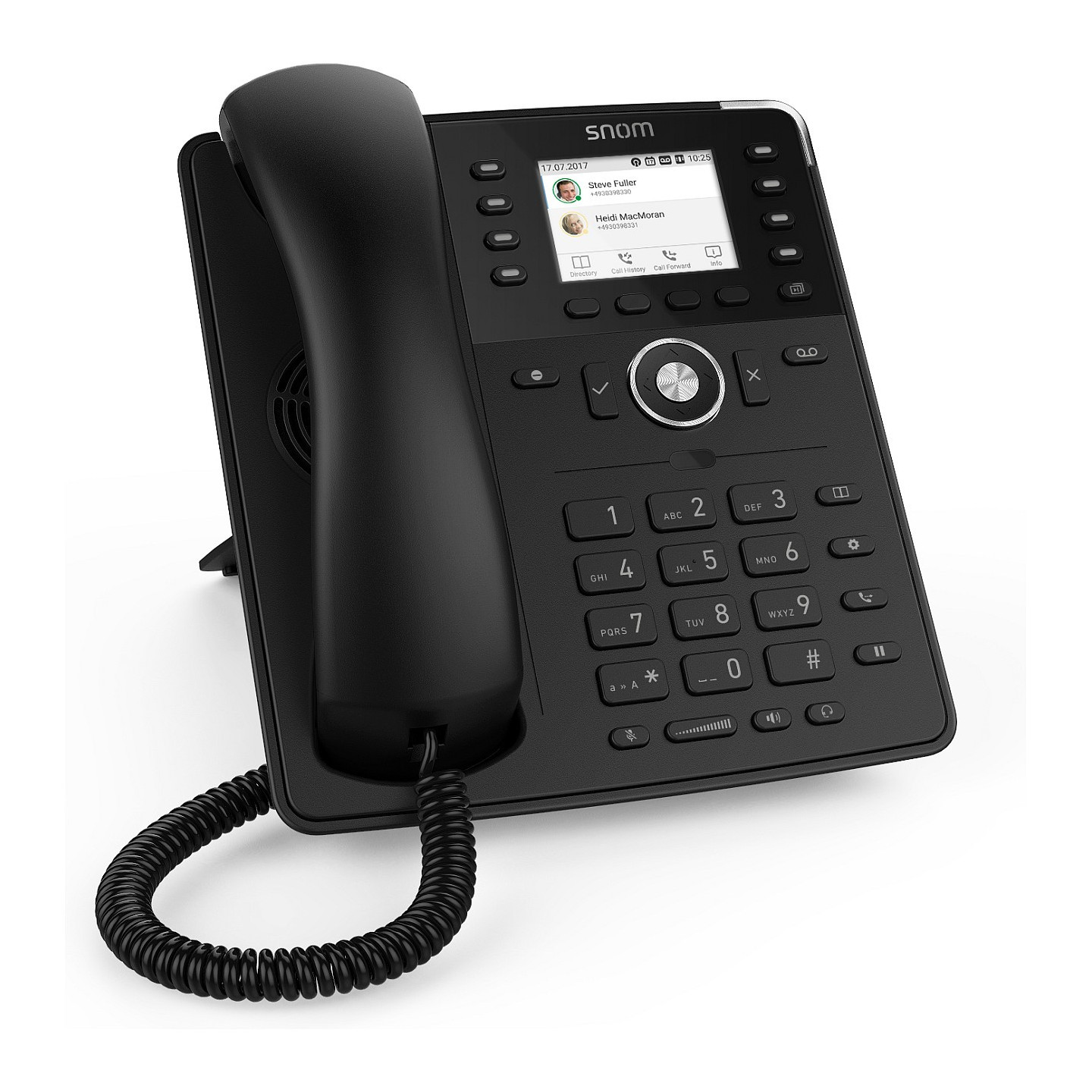 SNOM D735 VOIP Tischtelefon (SIP) ohne Netzteil Black — Buy in Cyprus with Fast Delivery