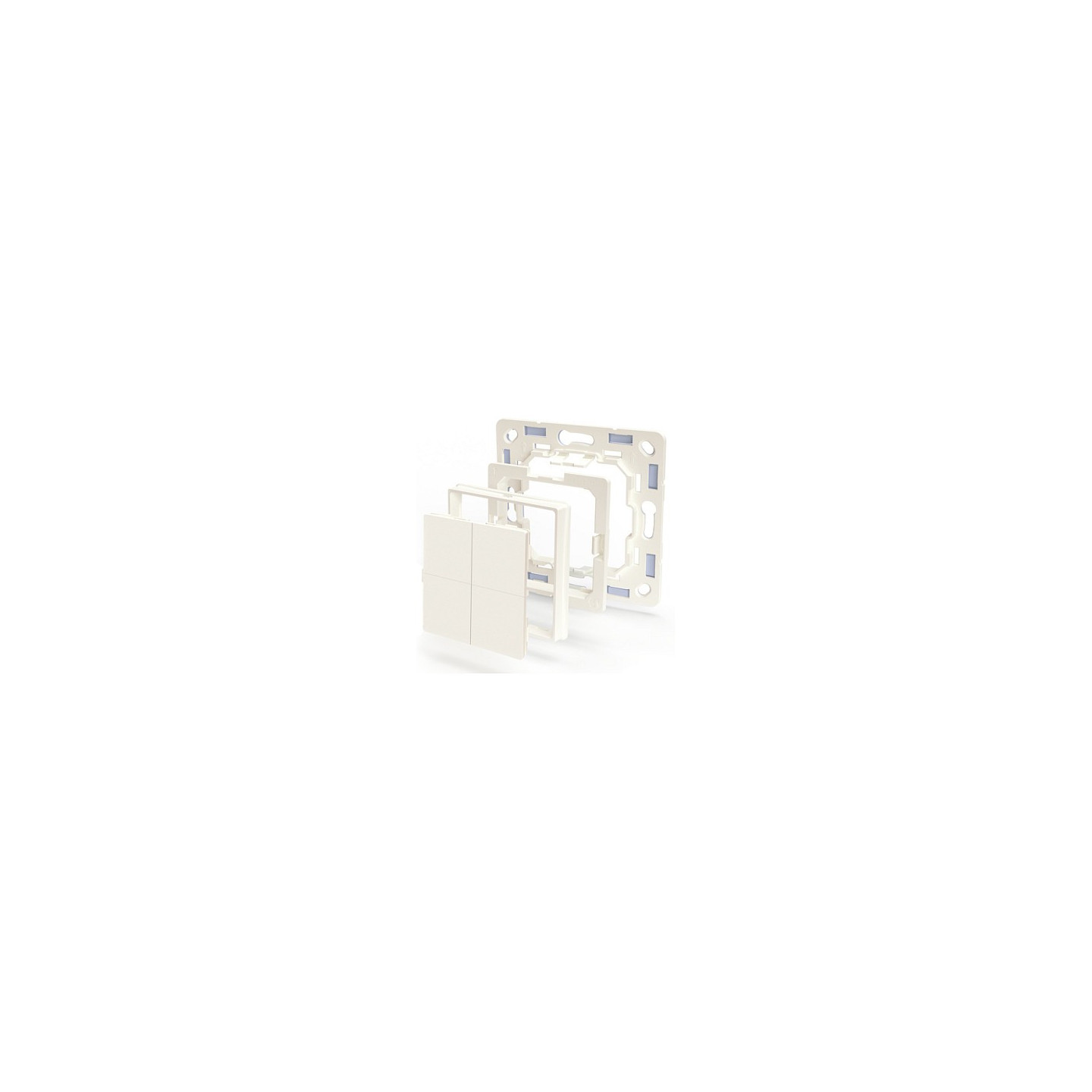 Shelly Plug & Play 'BLU Wall' Switch 4 Adapter Legrand & Shelly Weiß — Buy in Cyprus with Fast Delivery