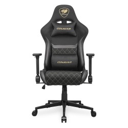 COUGAR Gaming-Stuhl Armor One V2 Gold F. PVC Stoff. Schwarz — Buy in Cyprus with Fast Delivery