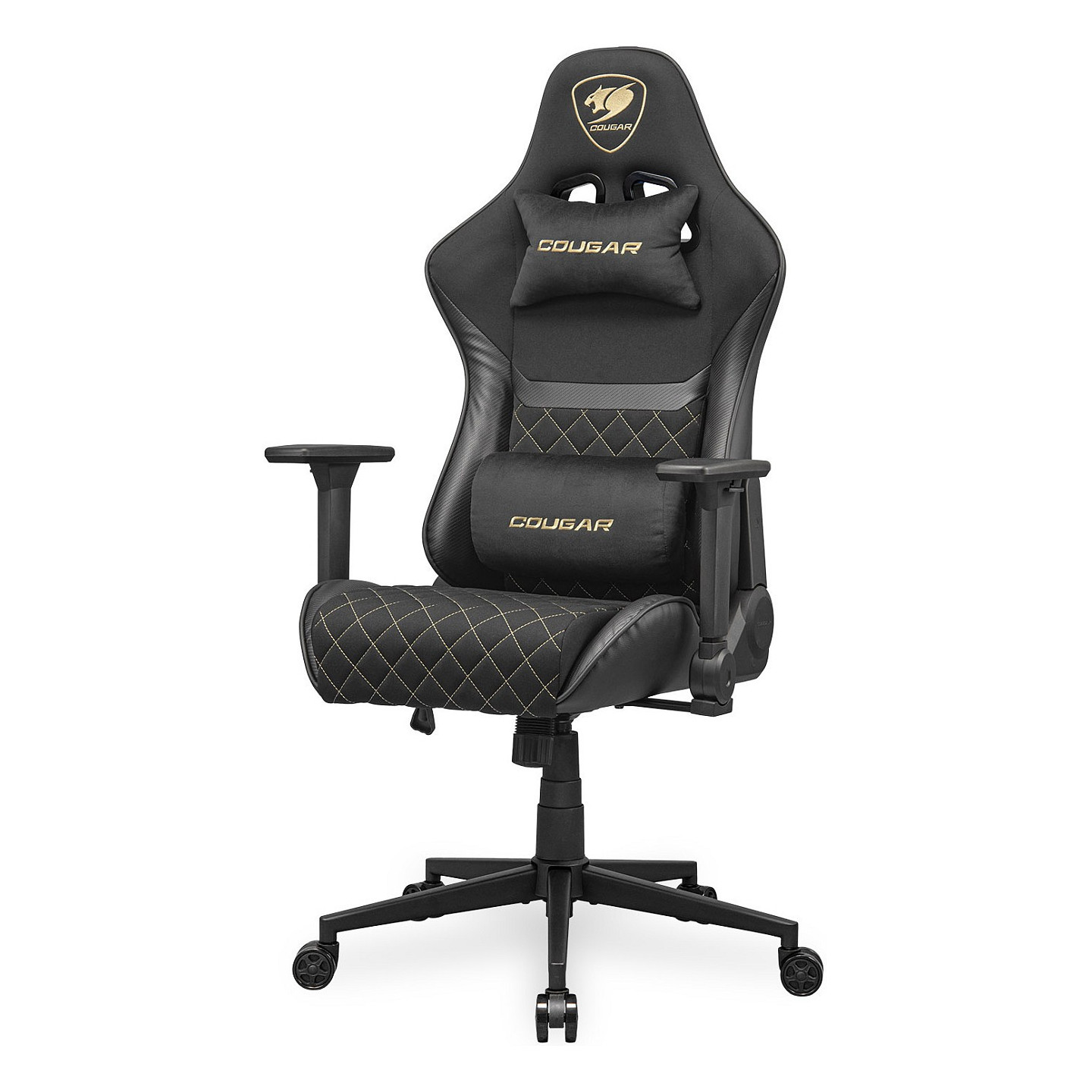 COUGAR Gaming-Stuhl Armor One V2 Gold F. PVC Stoff. Schwarz — Buy in Cyprus with Fast Delivery
